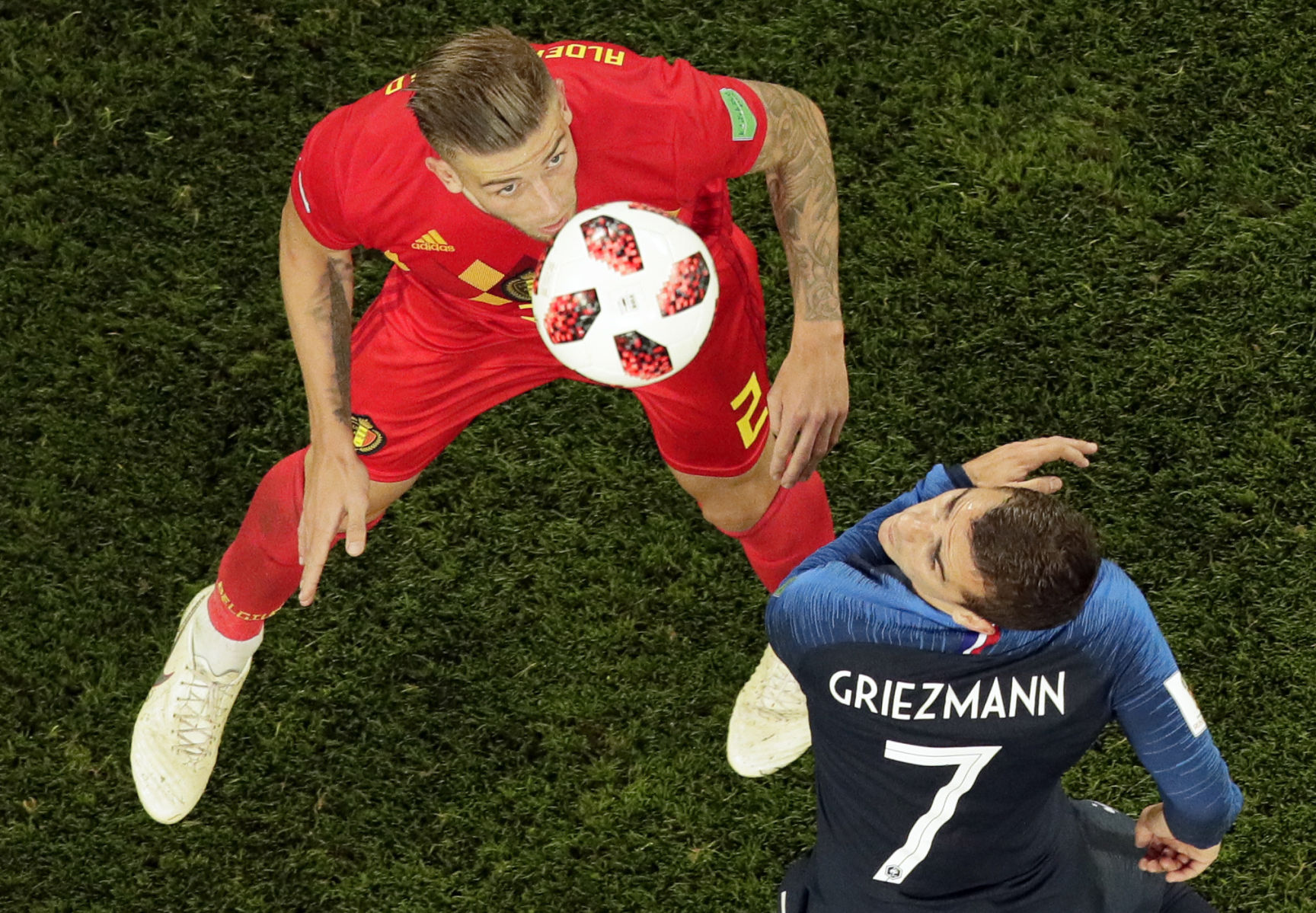 France beats Belgium